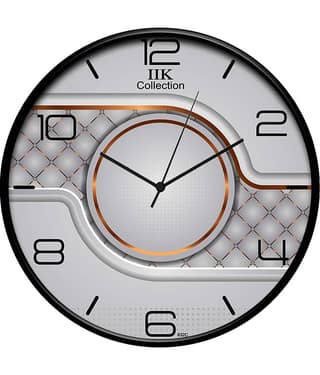 IIK COLLECTION - Circular Analog Wall Clock