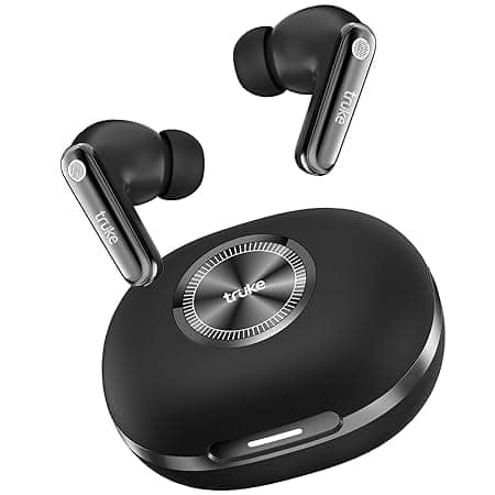 truke New Launch Mega 10 True Wireless in Ear Earbuds W/ 24-Bit Lossless Spatial Audio, 70H Battery Fast Charge Buds
