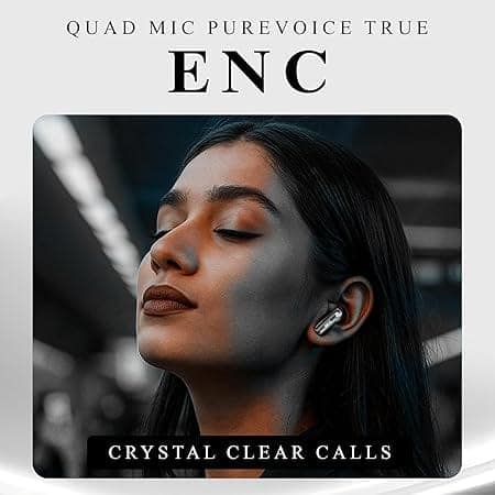 truke New Launch Mega 10 True Wireless in Ear Earbuds W/ 24-Bit Lossless Spatial Audio, 70H Battery Fast Charge Buds view 7