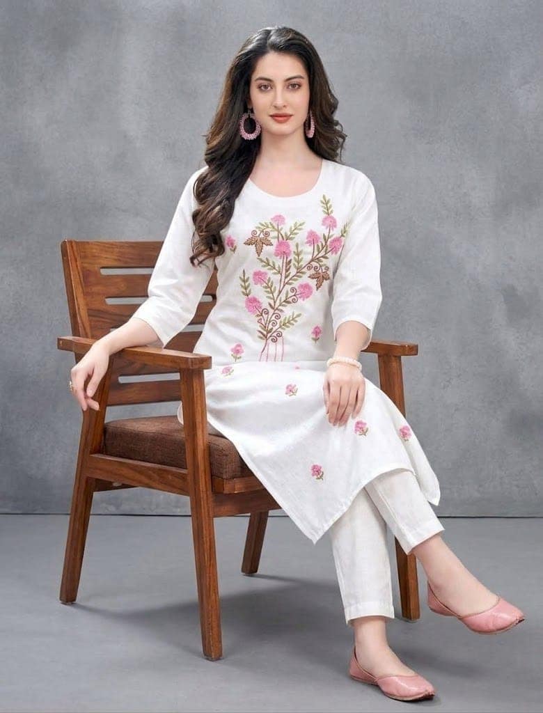 Latest Fashion Kurti for Women, Trendy Designer Ethnic Wear, Elegant Traditional Indian Outfit for Daily Wear, Office, College and Party Wear view 2