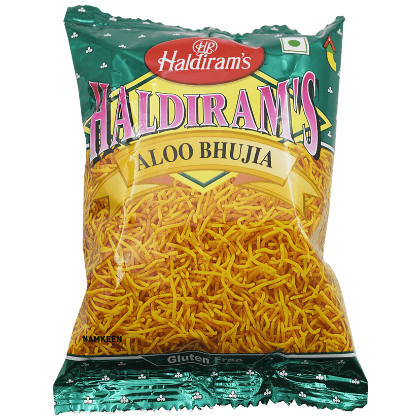 Haldiram's Namkeen - Aloo Bhujia (Del), 42 G Pouch