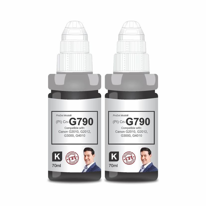 ProDot Cn-G790 Inkjet Ink Refill Compatible with Canon Pixma G1000, G1010, G2000, G2010, G3000, G3010, G4000, G4010 Ink Tank Printers
