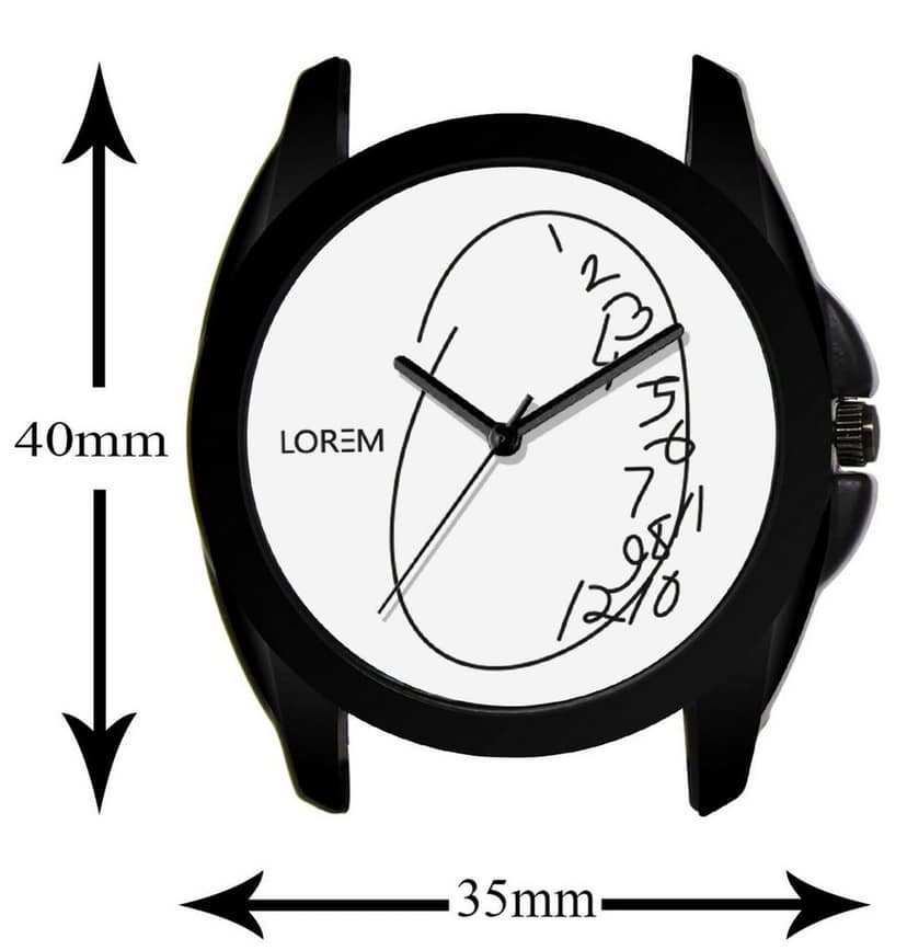 LOREM White Professional Look Analog Watch for Women LR291-UF view 4