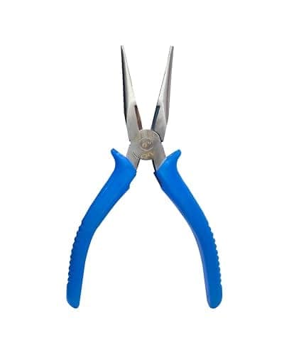 SKADIOO Nose pliers for house use | Nose plier | long nose plier | Power and Hand tools | Plier for home use, nose pliers set tools kit, Blue, 1 Piece view 3