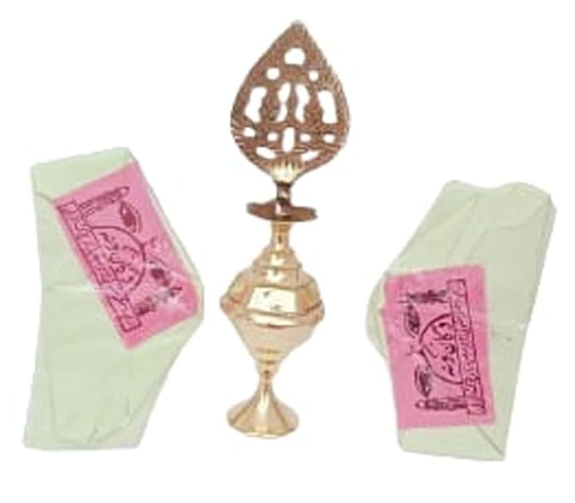 Mii Art brass surmedani with suma use in eye's muckap(size-15 cm) pack of 1 pcs. view 3