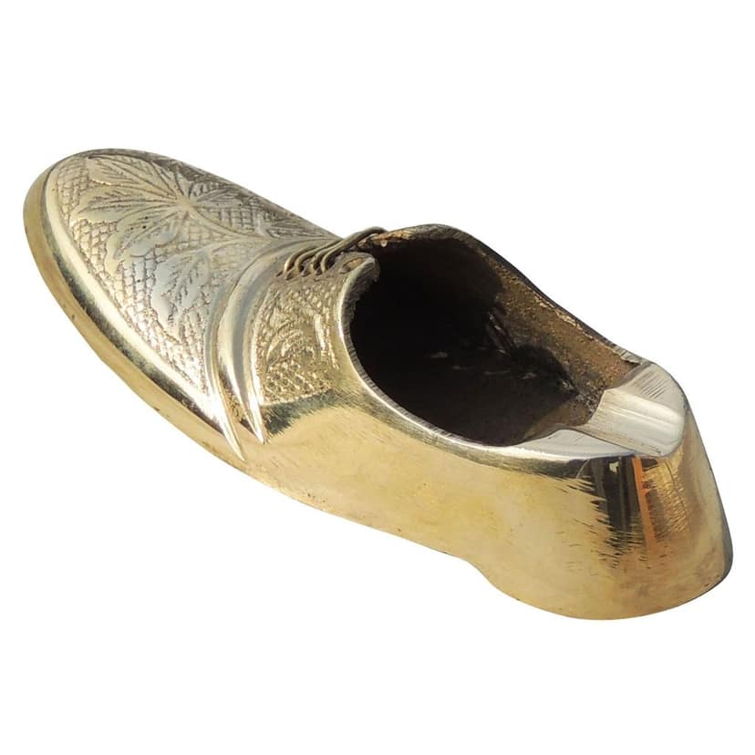 Brass Ashtray | Heavy Quality Smoking Ash Tray Home Decor, Height : 1 Inch (ZMAS154 D) view 3