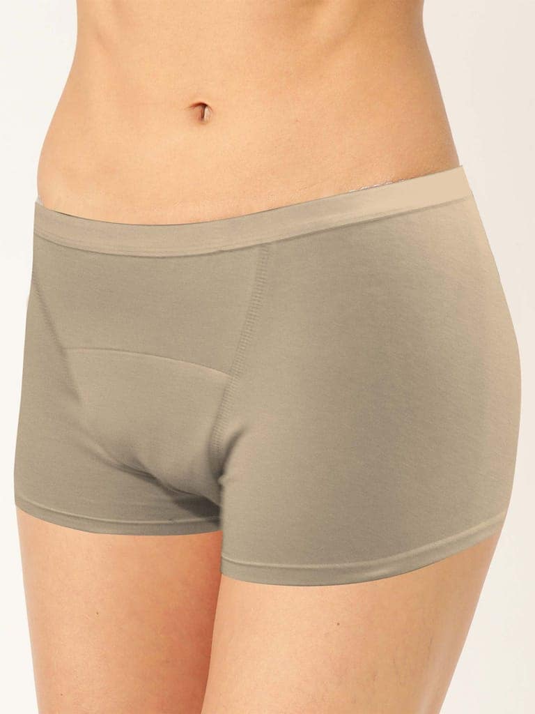Women Boyshorts Bamboo Cotton Period Underwear view 3
