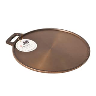 Aarogyam 12 Inch Induction Friendly Pre-seasoned Cast Iron Single Handle Tawa, Naturally Nonstick, Induction Friendly
