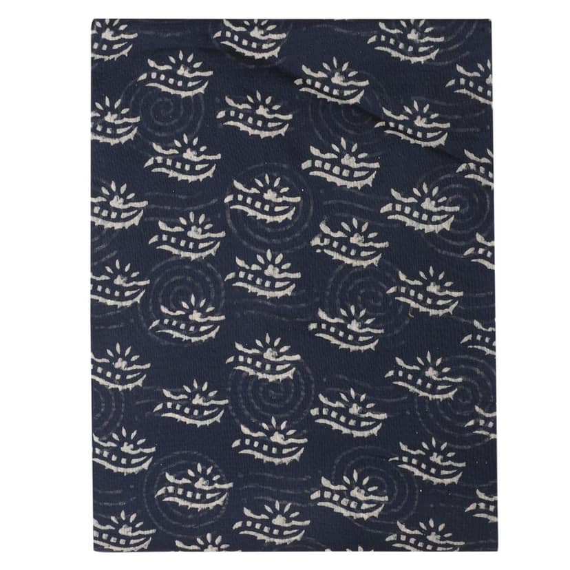HANDLOOM CHANDERI 03 PCS DABU PRINTED SUIT (SKU - 1RDS01270221 Suit 79) view 4
