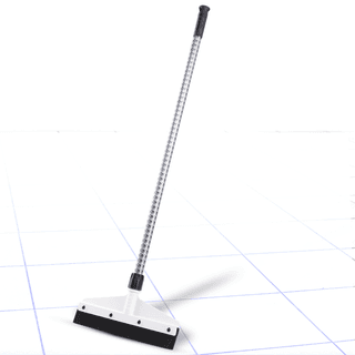 12 inch Small White Bathroom Floor Wiper – Durable, Compact Cleaning Tool for Effortless Hygiene