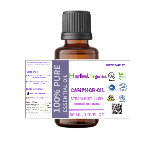 Harbal Essential Camphor Oil 100%Pure & Natural kapoor ka tel Dropper 30 ml view 2
