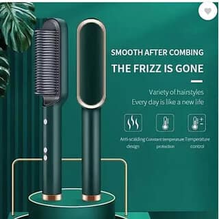 Hosiery straghtener comb 909 909 Hair Straightener(Green) view 2