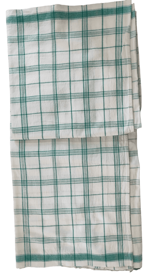 Assamese traditional handwoven White lungi view 2