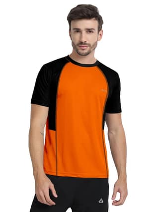 FTX Men Drifit Colorblock Half Sleeve Tshirt