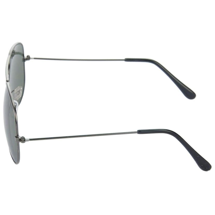 HRINKAR Men Women Boys & Girls Pilot & Rectangular Sunglasses Brown & Grey Frame, Brown & Green Lens (Medium) Pack of - 2 view 5