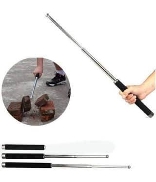 QitmirMKT Self Defense Stick Rod Safety Survival Camping & Hiking Tool Multi Use Safety Safety Rod ( Pack of 1 )