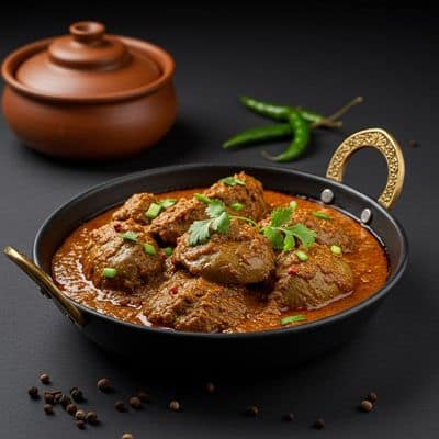 Chicken liver masala