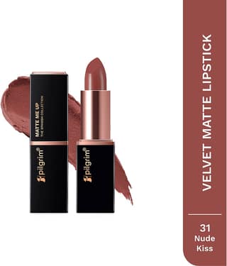 Pilgrim Matte Bullet Lipstick Intense Colour Coco Caress-06 ,4.2g