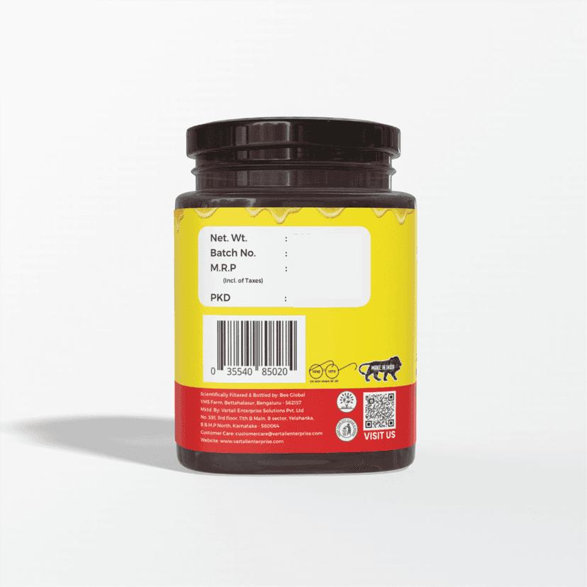 Nexra Tulsi Honey 250g | Pure & Natural Sweetener | Rich in Flavor & Nutrients | Supports Respiratory Health & Immunity view 3