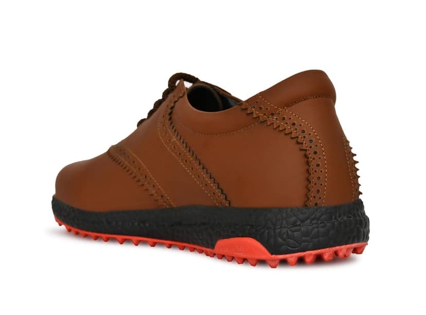 HITCARO Men Proffessional Leather Golf Shoes | Lace-Up | Phylon Sole |Waterproof | Comfortable | Breathable | Sports Shoes view 5