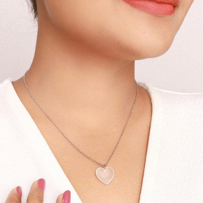 Silver Mi Amor Pendant with Chain view 2