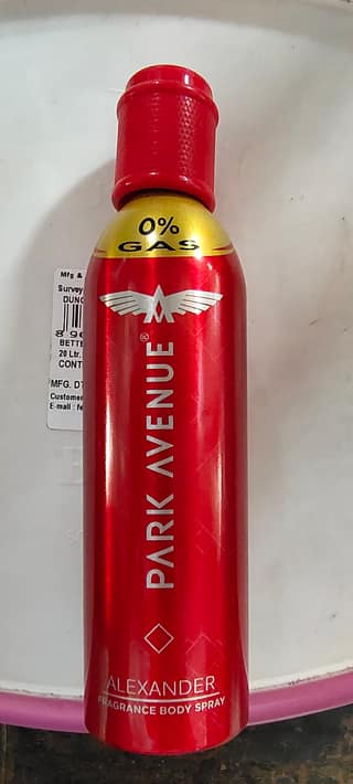 Park Avenue Alexander fragrance body spray