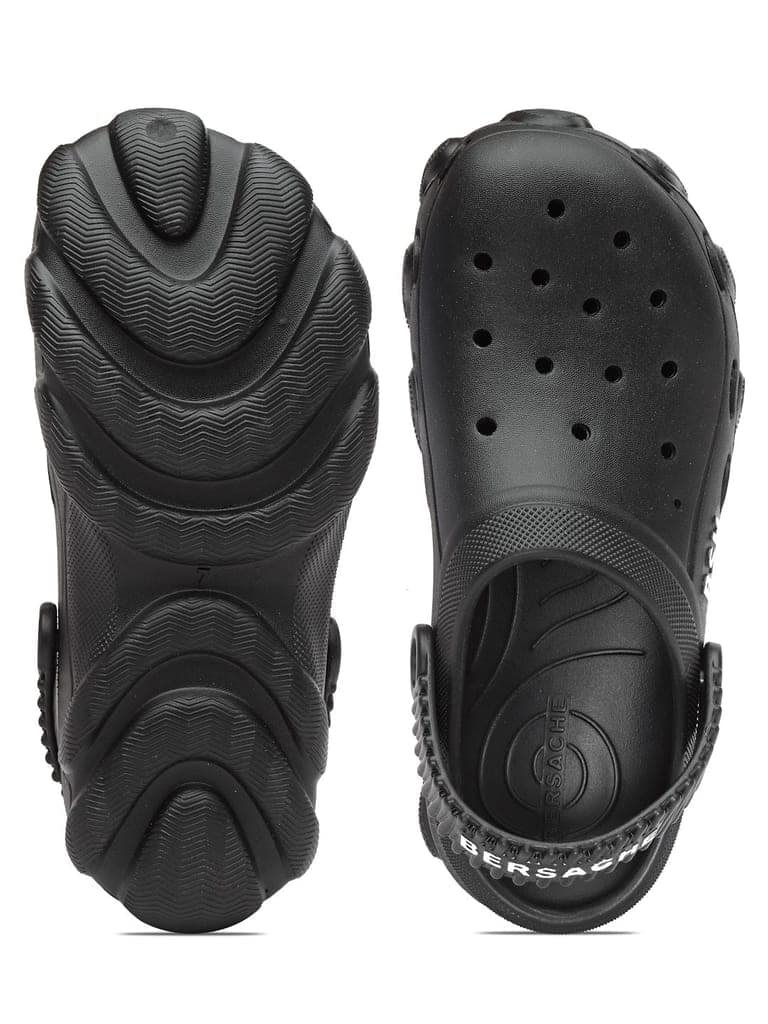 Bersache Extra Soft Classic Casual with Back Strap Regular wear with Ultra Soft & Flexibility Technology Clog for Men's view 4