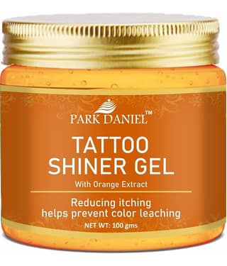 Park Daniel Tattoo Shiner Gel With Orange Extract Permanent Body Tattoo