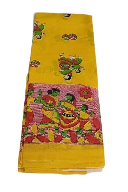 Mulmul Cotton Saree For Women view 2