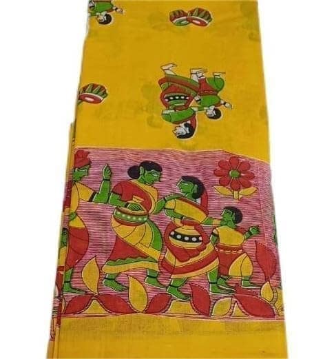 Mulmul Cotton Saree For Women view 3