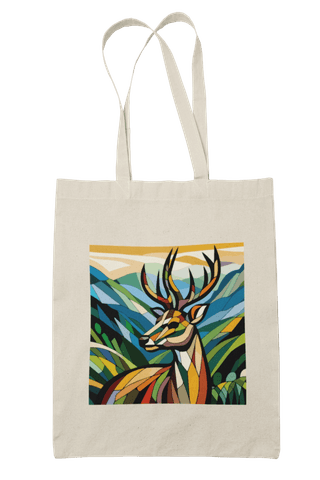 Prakrut India Canvas Tote Bag - Stylish Eco-Friendly Shoulder Bag with Top Zipper, Inner Pocket, for College & Daily Use,for Women & Girls