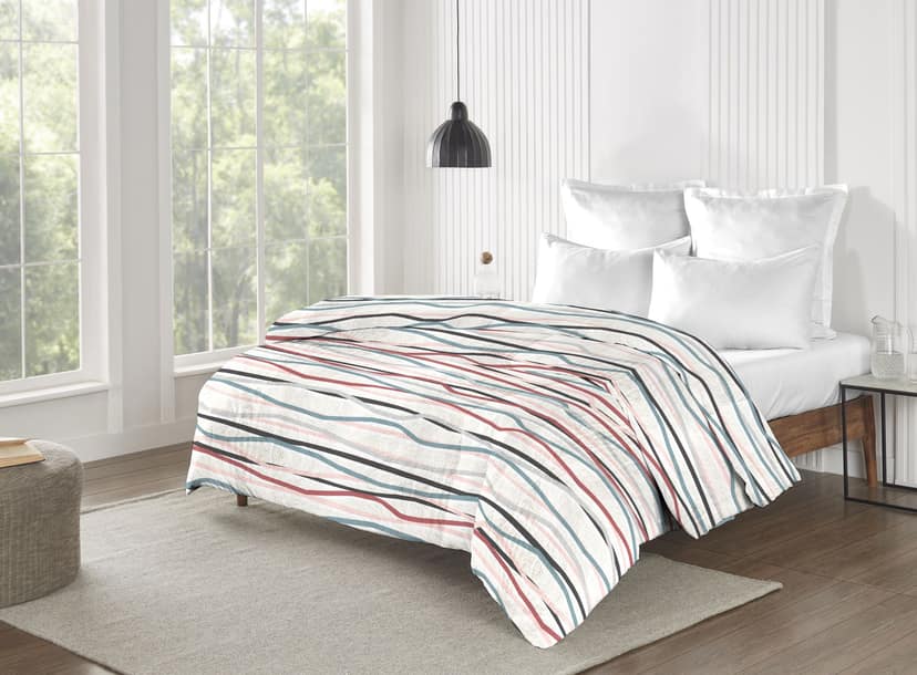 Trident Home Essential Single Size(160CM* 220CM) Printed Mink Blanket, 100% Micro Polyester, King Bed Blanket , 1.5kg-Edward view 2