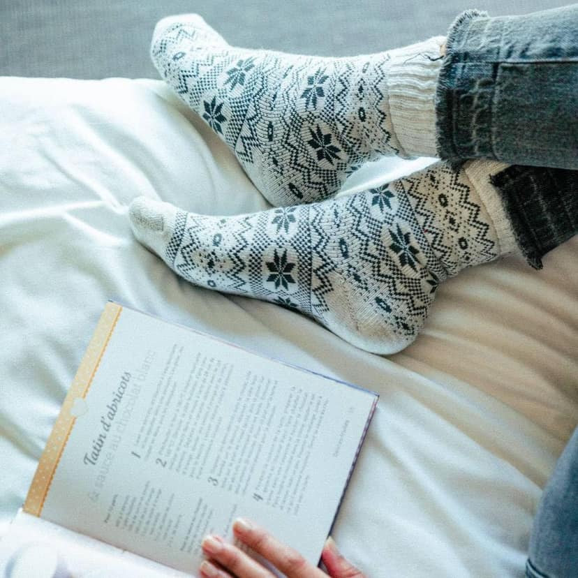 Sockscarving Pack of 5 Calf Length Socks, Warm Edition, Made With Durable & Breathable Cotton, Free Size, Suitable for all Season, Soft & Breathable, Daily Use view 6