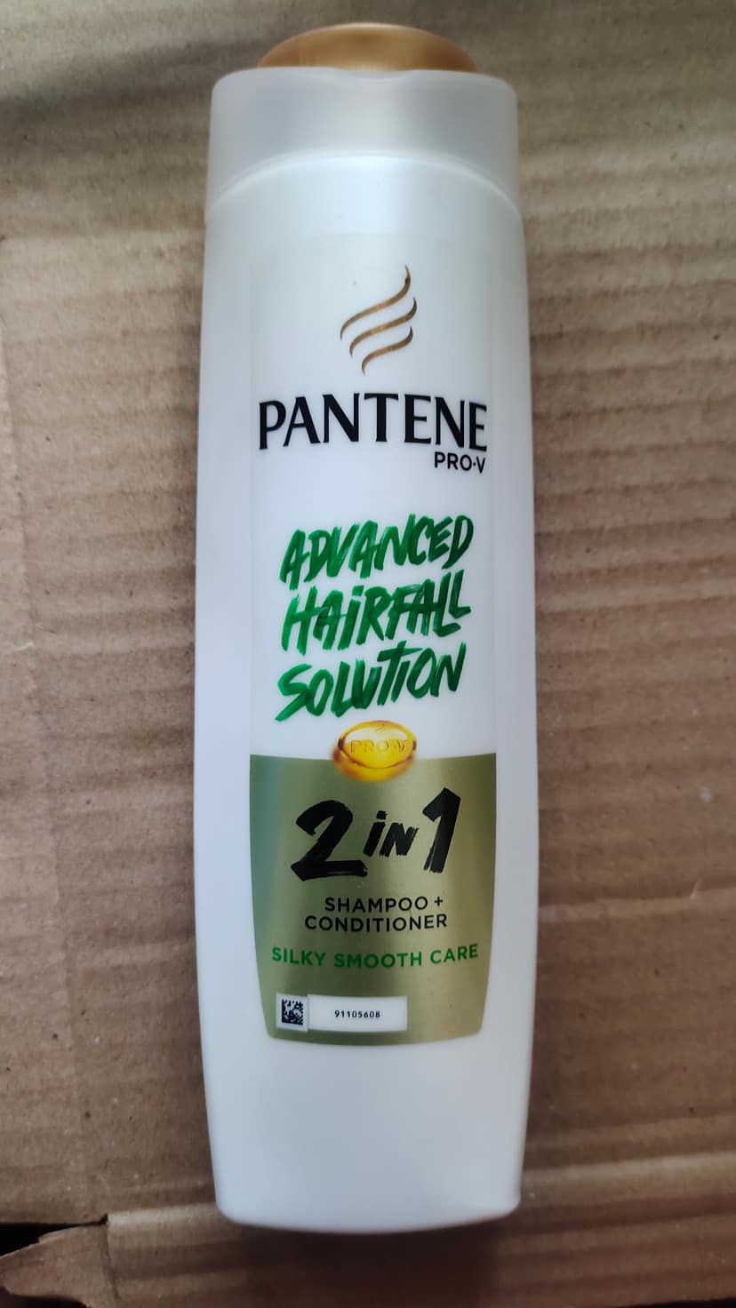 Pantene Pro-V Advanced Hairfall Solution 2 In 1 Shampoo Conditioner Silky Smooth Care