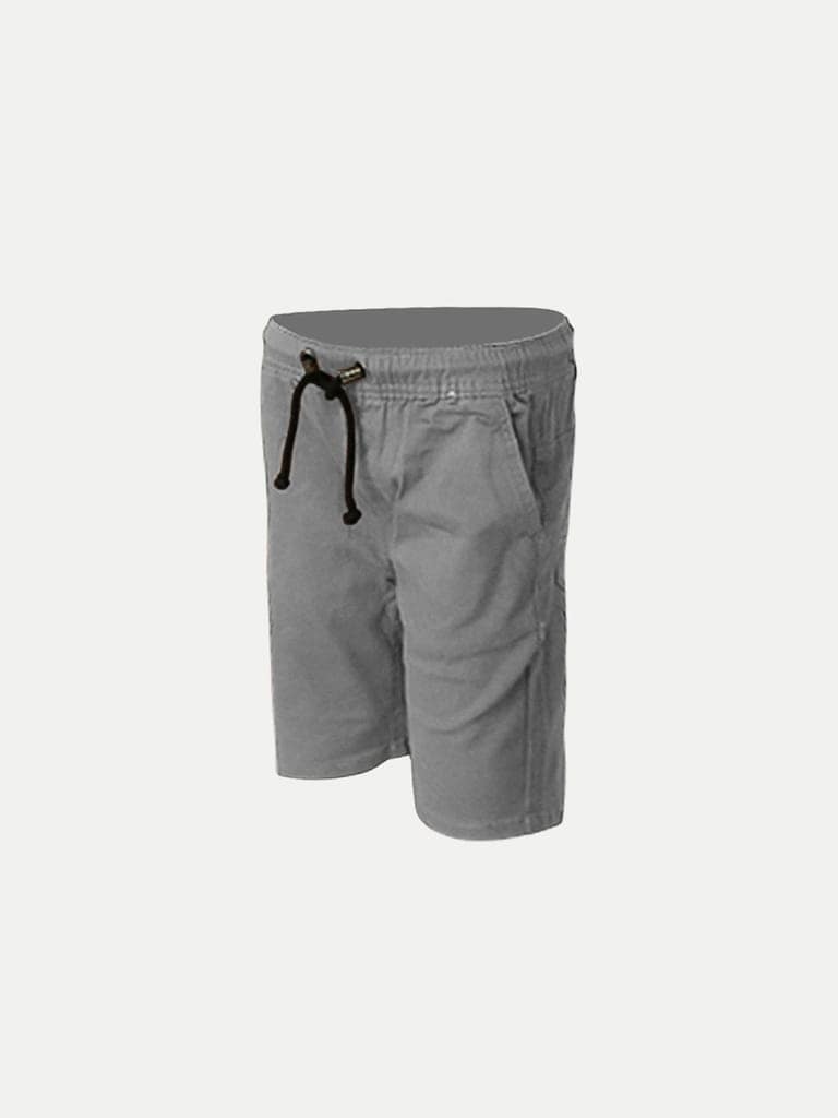Teen Boys Grey Chino Shorts view 2