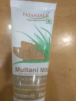 Patanjall Face pack (with clay) Multani mitti
