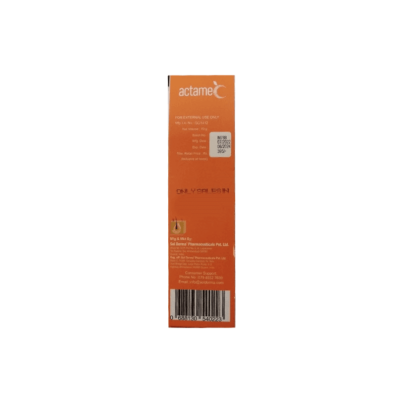Actame C Face Wash 70 Gms view 2