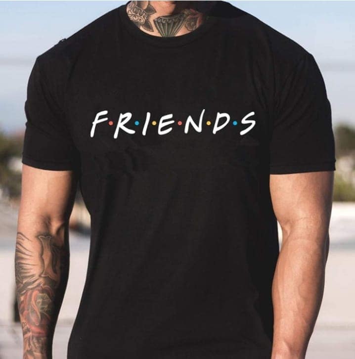 Men's Friends TV Show Inspired Short Sleeve T-Shirt view 2