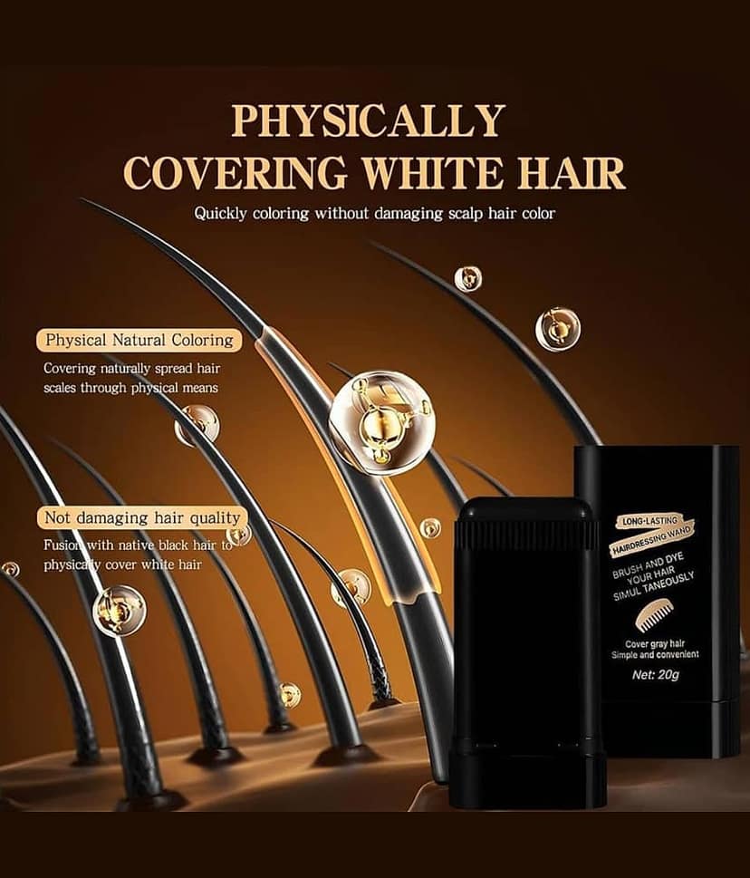 Sebora HAIRDRESSING WAND Natural Temporary Hair Color 1 g Black view 2