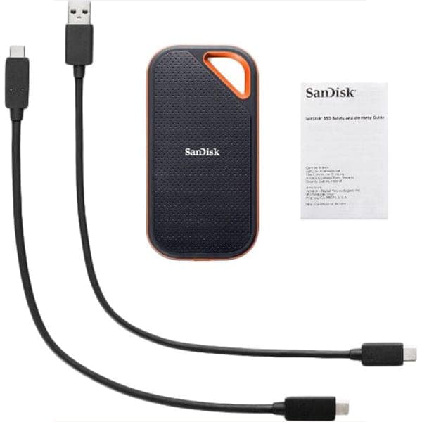 SanDisk E81 External 4TB Solid State Drive view 3
