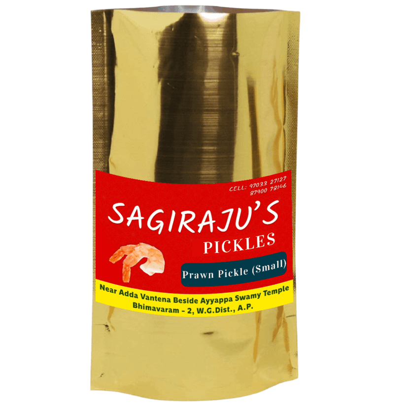 Sagi Raju's Pickles - Prawn Pickle (Small Size) view 3