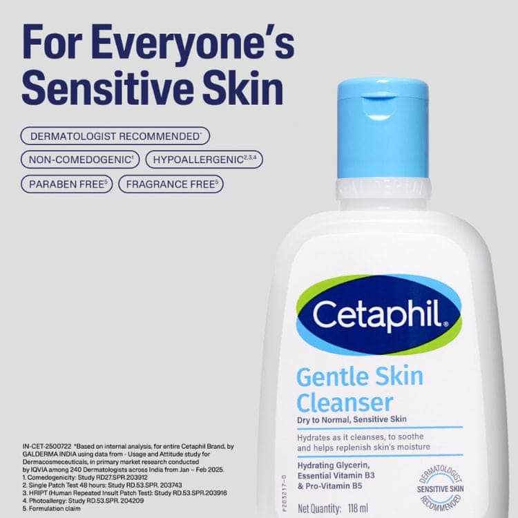 Cetaphil Gentle Skin Cleanser with Niacinamide (118ml) view 8