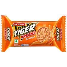 BRITANNIA TIGER KREEMZ ORANGE BISCUIT 33 4GM