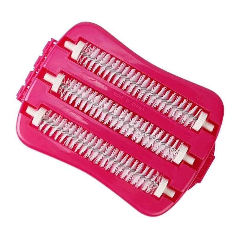 Store4hope A Plastic Handheld Carpet Roller Brush Cleaning with Dust Crumb Collector, Wet, and Dry Brush