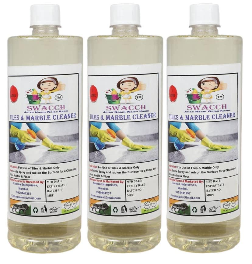 Tiles & Marble Cleaner (1 Litre) (Pack of 3) view 2
