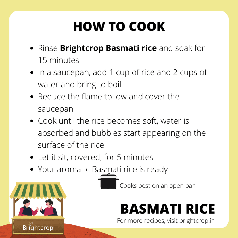 Basmati Brown Rice (1 Kg Pack) view 3