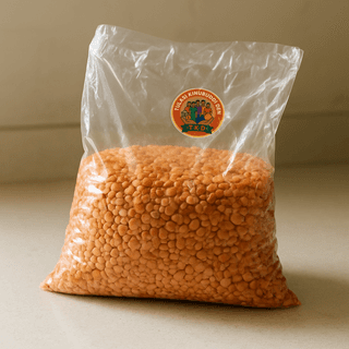 Tulasi Kinubuddi Den's masoor dal (red lentils)