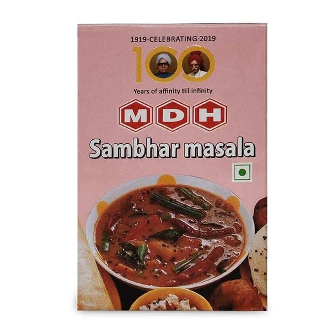 MDH Spices | Sambhar Masala | 100 gm Each | Pack of 2 | 200 Gm Pack view 2