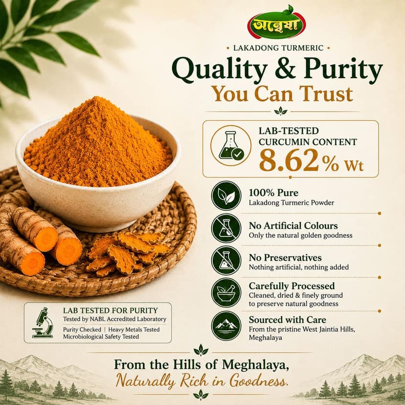 Lakadong Turmeric Powder view 4