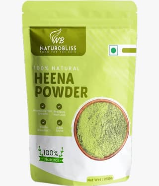 NaturoBliss Henna Powder Natural Henna 250 g